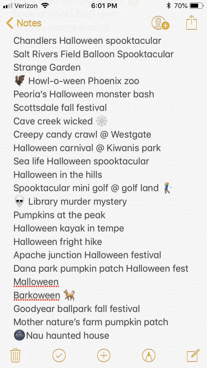 46 things to do in October in Phoenix 🍂🎃