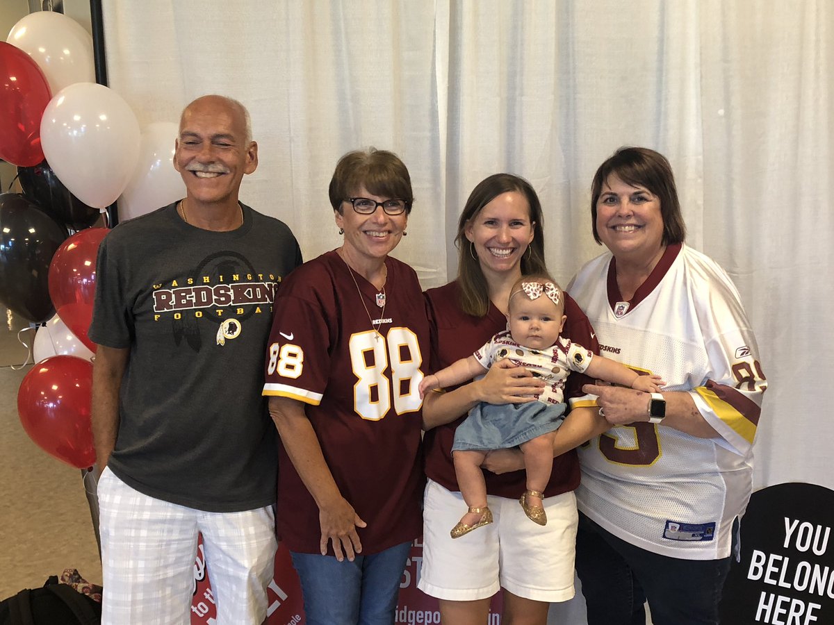 rnkristi's tweet photo. #BPFanDay @Redskins were represented at church yesterday. https://t.co/4B5007rWQ3