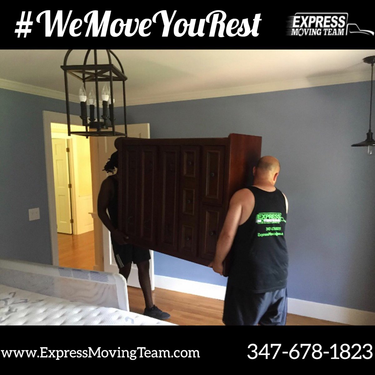 WeMoveYouRest's tweet image. Save your back, let us do the hard work. There’s nothing too heavy for us 💪🏼 @expressmovingteam for all your moving, packing, and delivery needs. #WeMoveYouRest