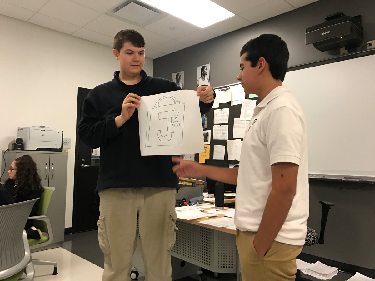 Jr_Apprentice's tweet photo. Today at @PathwaysAcad our students came up with creative logos to capture the essence of our Jr. Apprentice program. Trevor and Jason drew an arrow and a briefcase to signify that Juniors in our program are going towards the workforce. #PathwaysFamily #JRA2018 https://t.co/kXvhGHbCuF