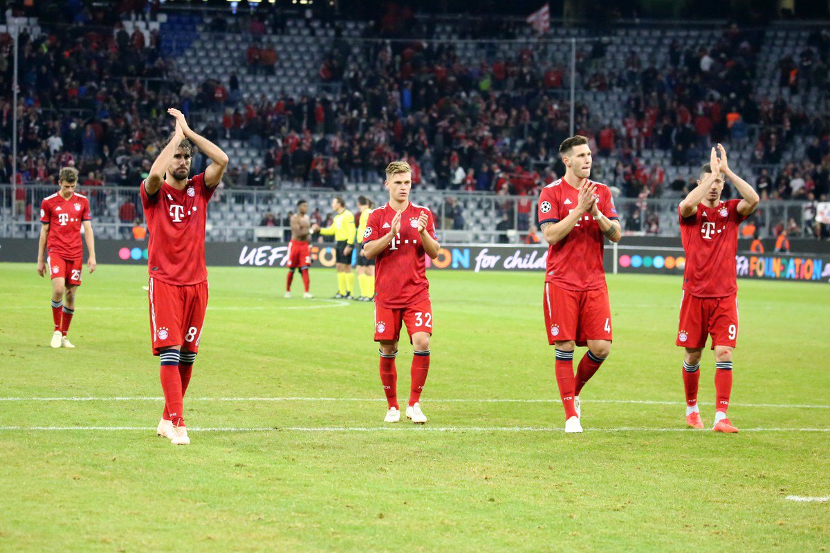 FCBayernEN's tweet photo. We will work even harder - for you! 👏
#MiaSanMia #UCL #FCBAJA https://t.co/snnuHzxg3j
