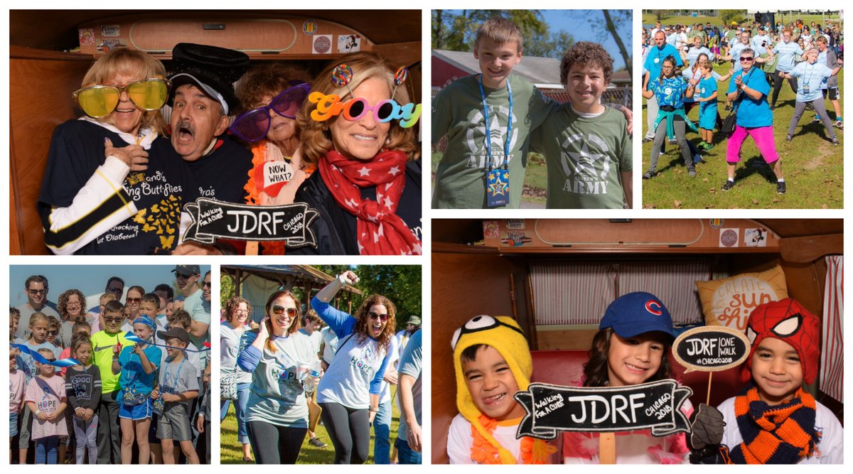 JDRFIllinois's tweet photo. We STILL can't get over how much fun we had with all of you at the #JDRFOneWalkIL! Thank you, thank you, thank you for everything you do to get us closer to a world without T1D. #WalkWednesday https://t.co/kjjvnnS0v7