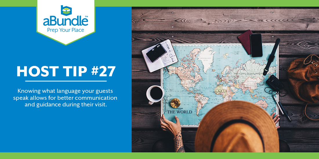 aBundleHQ's tweet image. #HostTipTuesday: Be an exceptional host by researching where your guests are from!

#hosttip #vacationrental #propertymanager
