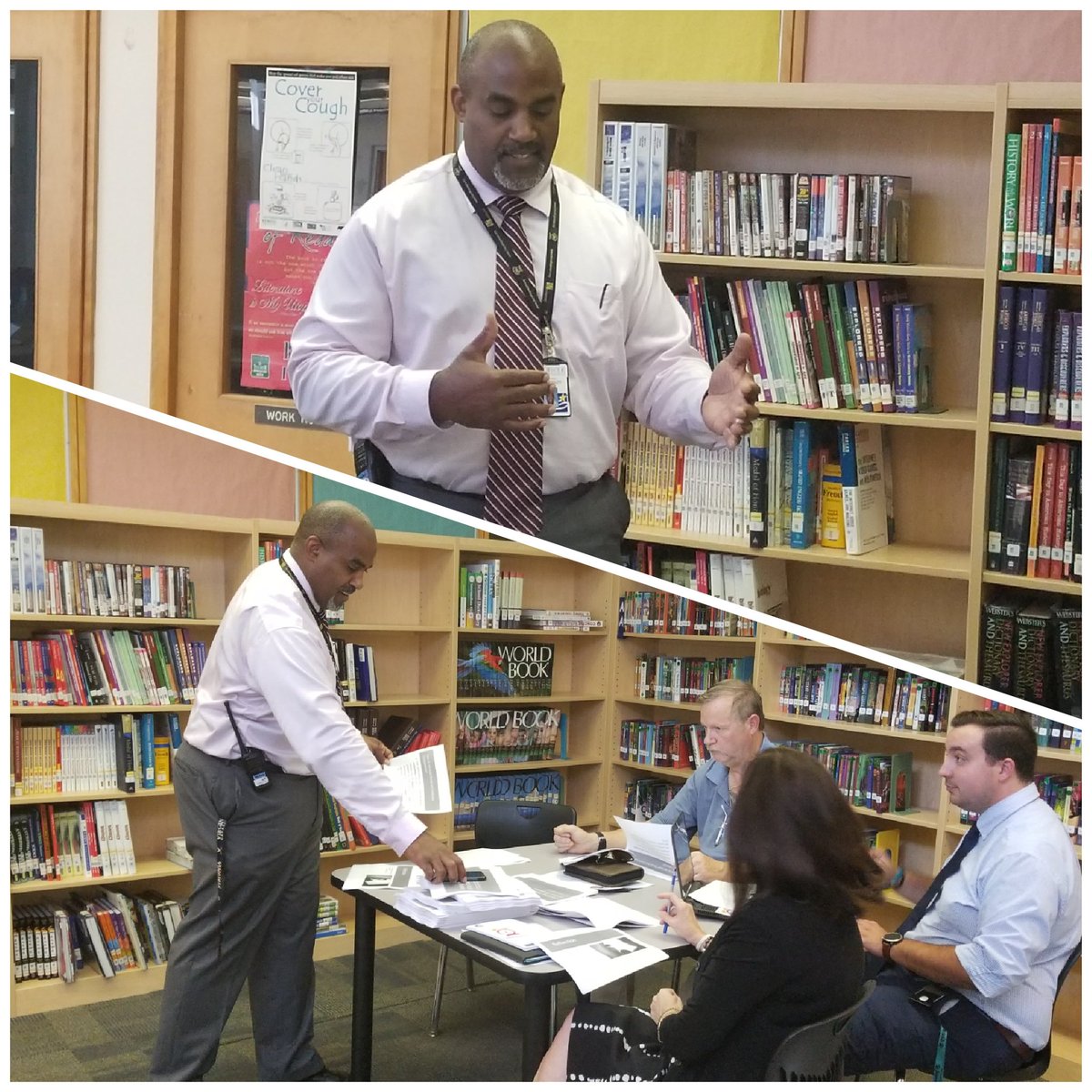 SPSHistory_buzz's tweet image. Darrell Medley, Assistant Principal at John F. Kennedy Middle School, presenting at the Middle School History City-Wide Meeting today! #SPSK12Proud #buildingexceptionalschools #modelingexpectations #CatchTheBuzz @SufVAschools