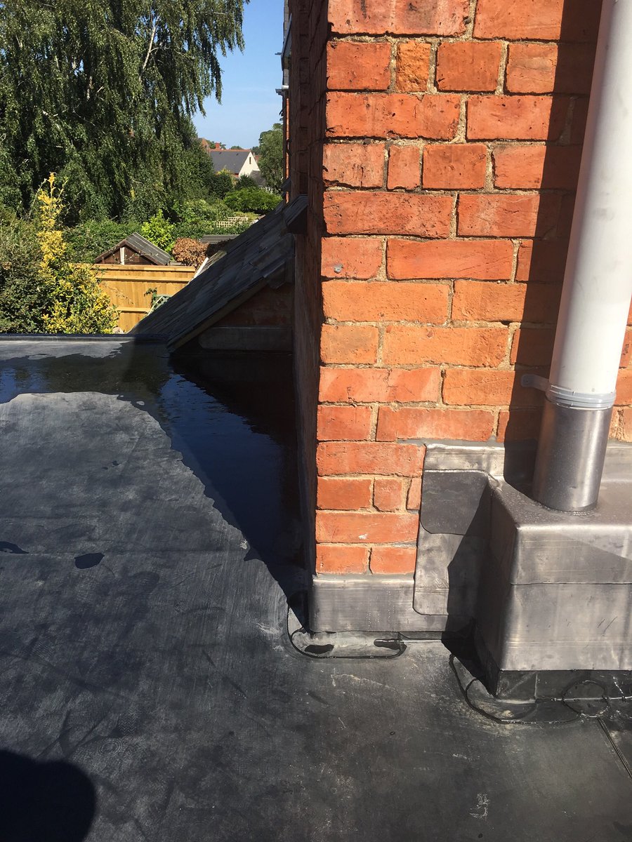 barleadwork's tweet photo. @FlexR_UK #epdm #rubberbond #flatroof #leadwork #lsa #BLM #blmlead https://t.co/IgTDU89m16