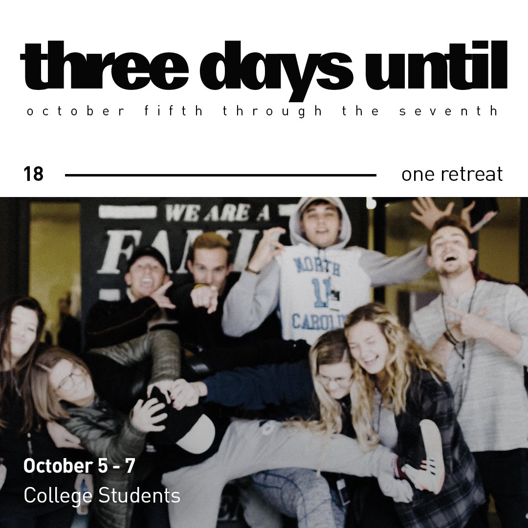 Don’t miss the best weekend ever. Link to register in bio. It’s not too late to sign up and don’t let finances be the reason you don’t go!