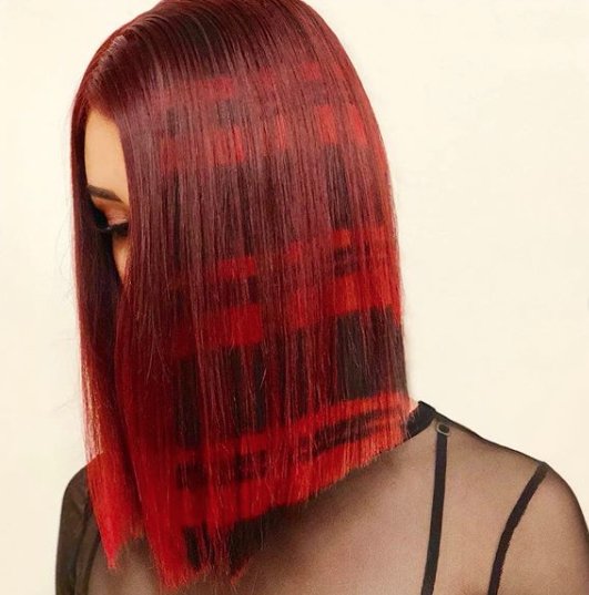 RespectforHair's tweet photo. We love ❤️ 
Why not show us what you can do... Get your hands on the brand new @DavinesUK  reflection stencil #imprinter [hair by Chantal Girard]
BUY IT NOW: https://t.co/aAgrpfcbIz https://t.co/OKHkrN0z7D