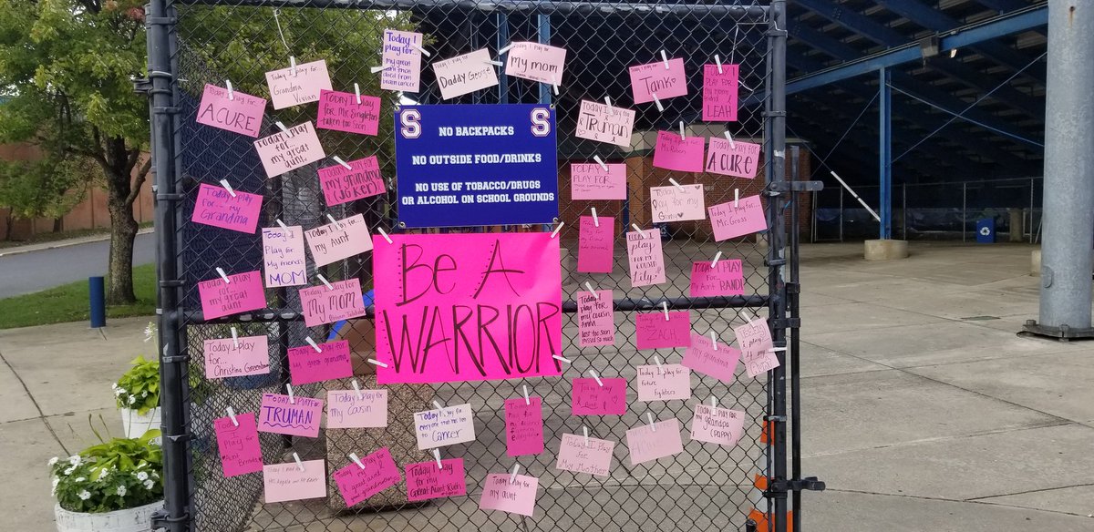 WarriorResults's tweet photo. Field Hockey taking on Springbrook this evening in our annual Play for the Cure game here at Sherwood. Come out and support this great event. #P4TC @MCPSAthletics @SherwoodUpcomi1 @_shsstudentsect @Drminuseducates https://t.co/tht04y2aAX