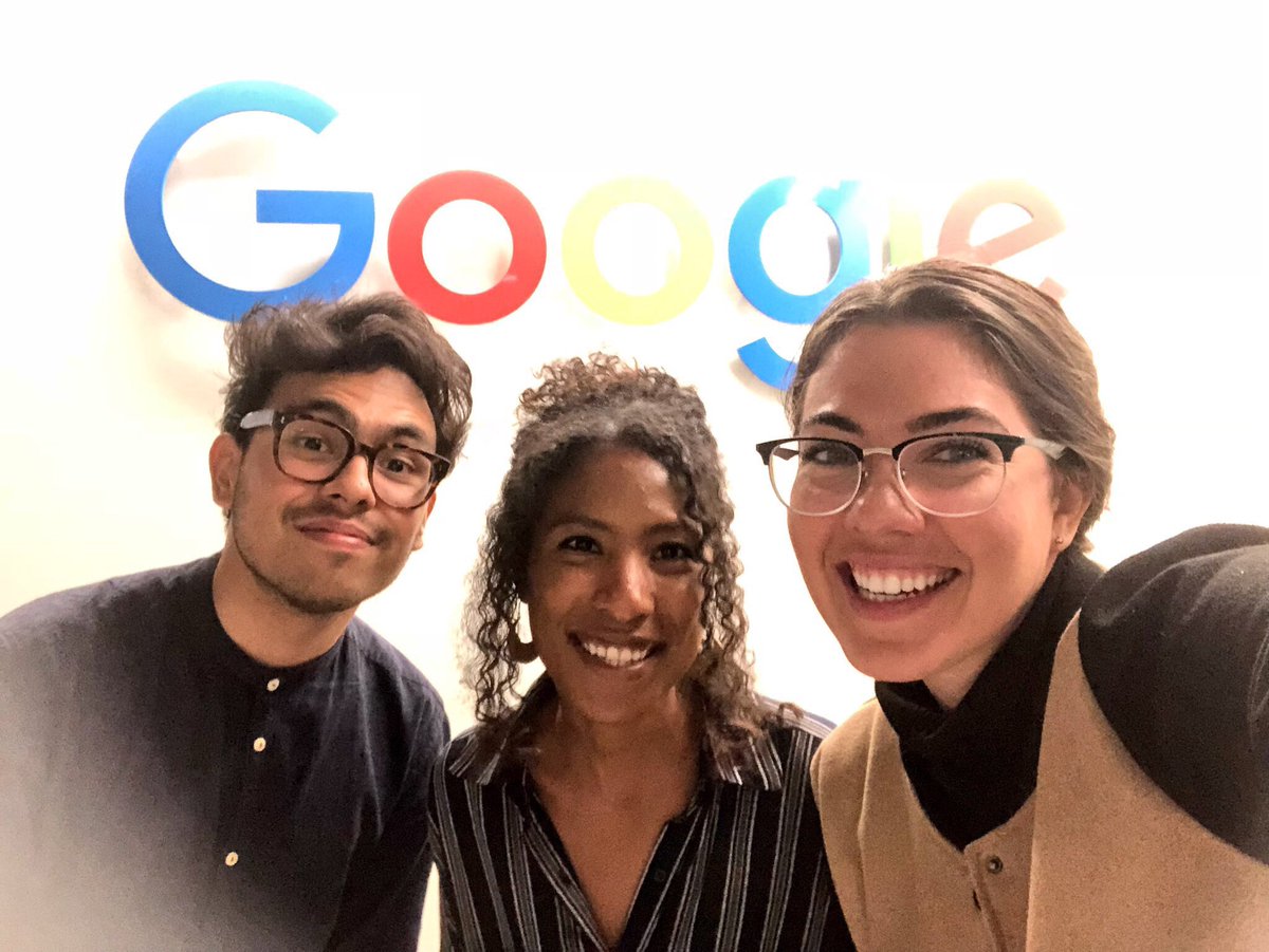 Seraacha's tweet photo. Thatβs a wrap! ππ½ Our live @devcolororg info session with the black @Google network is complete! #bgn #blackengineers #googlers #devcolorsf #500Strong https://t.co/jGAszN7ZNB