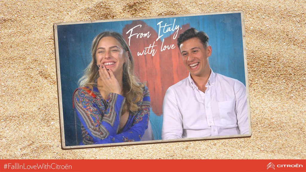 Cutest couple yet? 🤗 #FallInLoveWithCitroën #FirstDates #FirstDatesHotel 🚗🏩