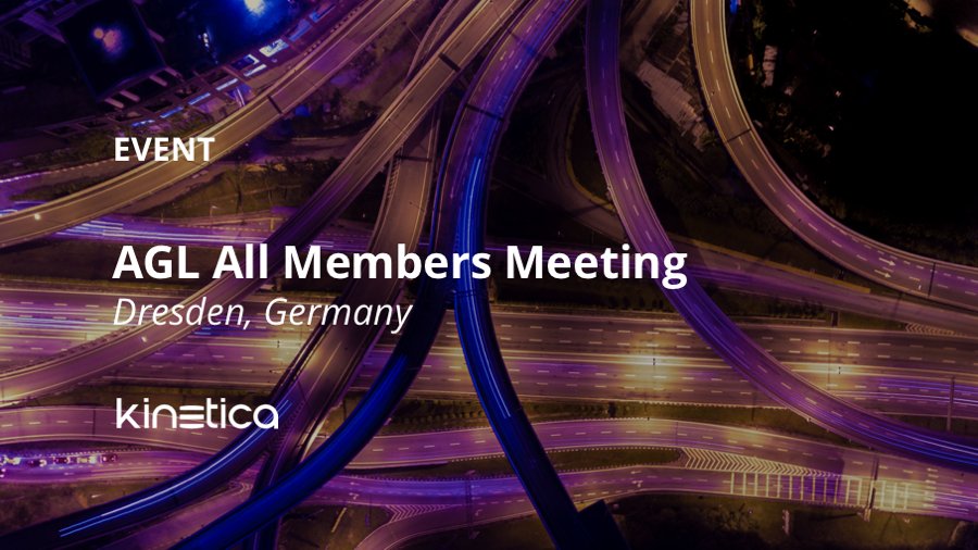 KineticaHQ's tweet image. Looking forward to attending our first @autogradelinux Member Meeting from October 17-18 in Dresden! #AutoLinux #ExtremeData #Geospatial #Automotive #Analytics #BigData events.linuxfoundation.org/events/agl-mem…