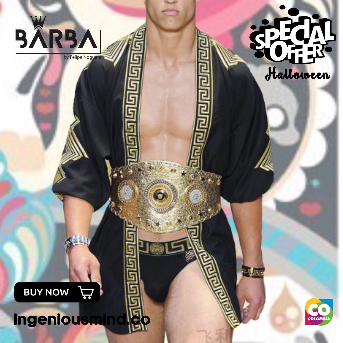 barbamensdesign's tweet photo. Diseño exclusivo GLADIADOR . Elaborado con telas bordadas y joyería. Diseño de colección.
Diseños exclusivos disponibles en @ingeniousmindstore ( carrera 14# 79 - 28/32 , ⬆️ PISO 3 ⬆️ local 301 - CITA PREVIA ) y en https://t.co/6MdTVOd3Yn .
Envíos nacionales ! PREGUNTA AQUÍ ! https://t.co/VSQ5vMeaoE