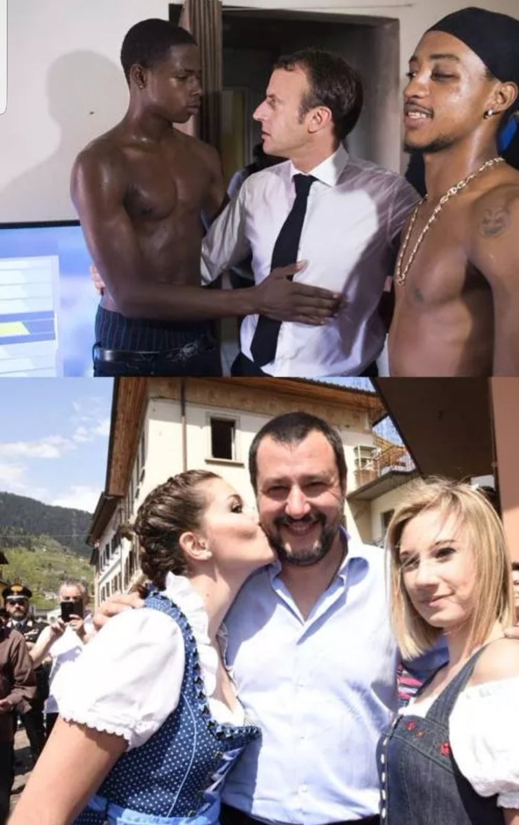 Senza avere niente contro gli omosessuali.....ma quello sopra è "culo" mentre a quello sotto piace la.......😂😂😂