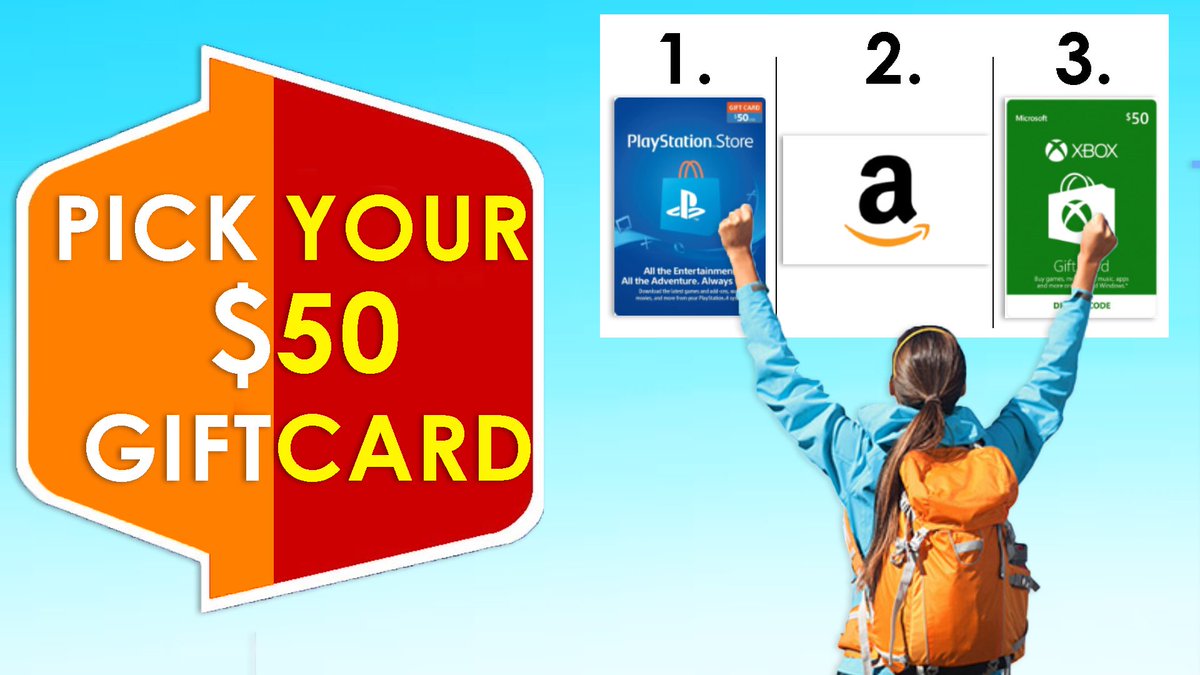 WinSomethingCL's tweet image. Last Chance to Enter! 
🎁$50 GIFT CARD GIVEAWAY 
Enter Giveaway 
➡️ WinSomethingCool.com ⬅️
taking winner tomorrow!

#Playstation #XBOX #Amazon #Giveaway