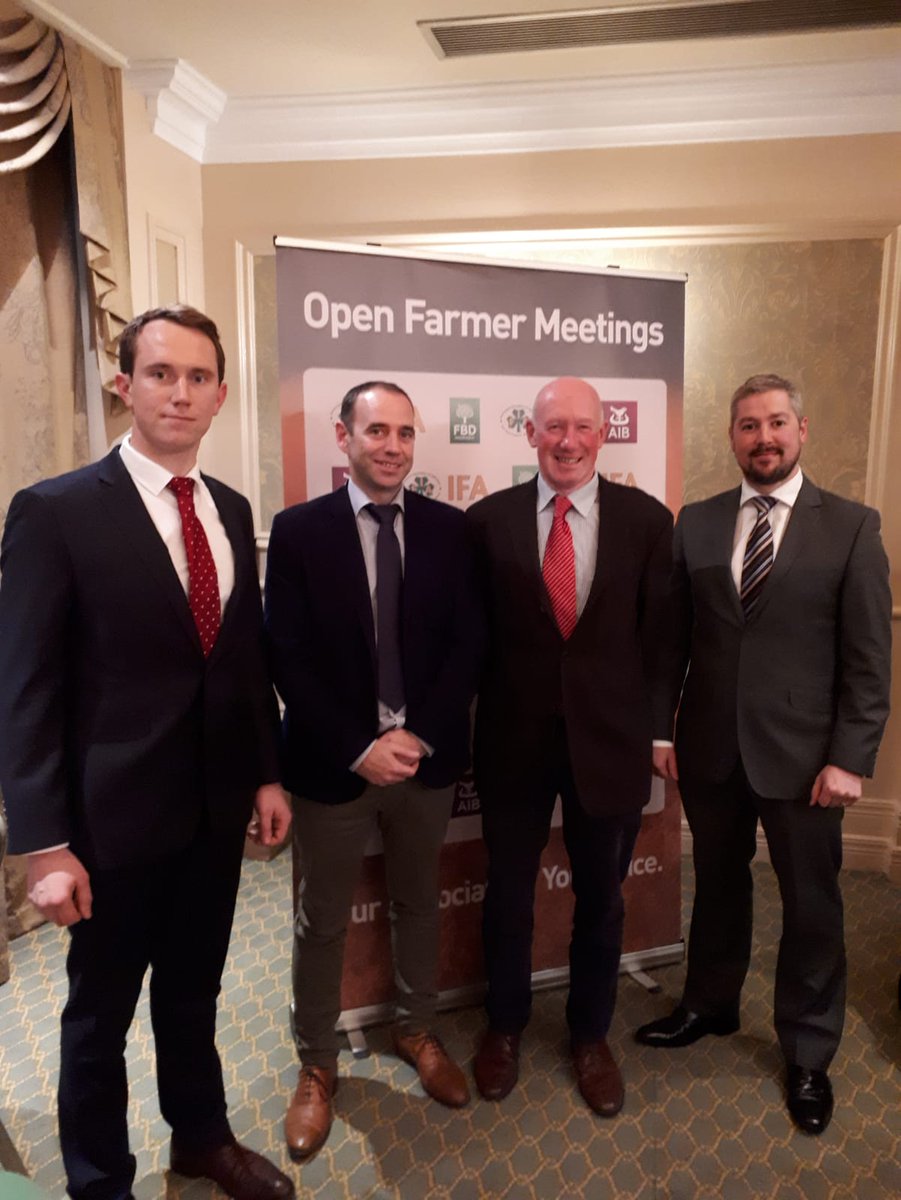 IFAmedia's tweet photo. A big thanks to our partners @fbd_ie &amp; @AIBBiz for a very successful start to our Open Farmer Meetings in Kilkenny with  @JamesMu58852865 https://t.co/U6UDAFwUHy