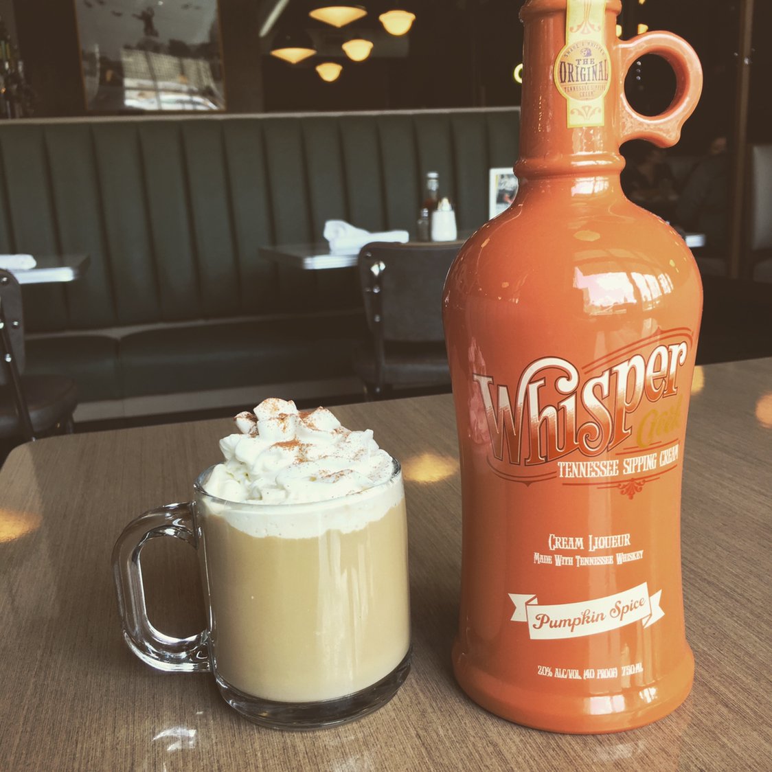 DillyDiner's tweet photo. It’s Pumpkin Spiked Latte season at the Dilly Diner! https://t.co/7JDxXS3pAf