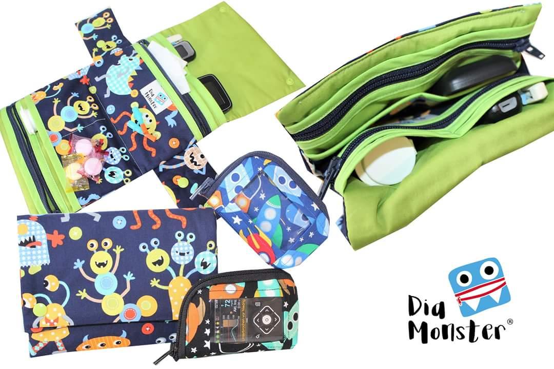 #DiaMonster - Diabetes Taschen monsterstark...wenn du sie hast, liebst du sie!