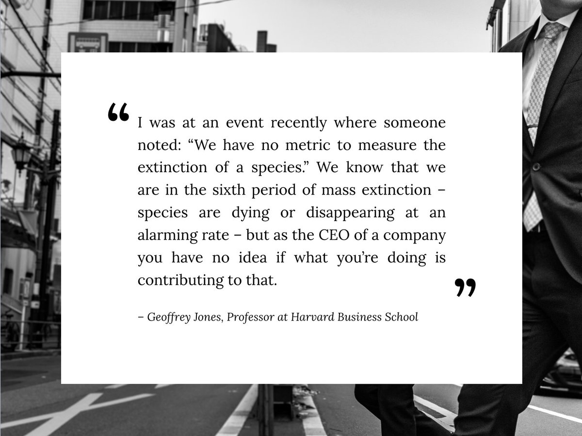JonathanWich's tweet photo. On the need for better sustainable business metrics. Read my interview with Geoffrey Jones: https://t.co/aDiwlXFQ6i #Sustainability #Metrics #Business @HarvardHBS https://t.co/1Fq52sBXfJ