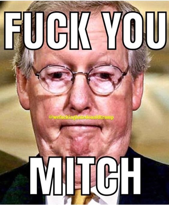 robbyusea's tweet photo. Mitch McConnell wants to get Brett Kavanaugh confirmed immediately without a complete FBI investigation &amp; without knowing the full truth. We Must NOT let that happen
#FBIMustInterviewALLWitnesses 
#FBIKavanaugh https://t.co/DwLDAntEo8