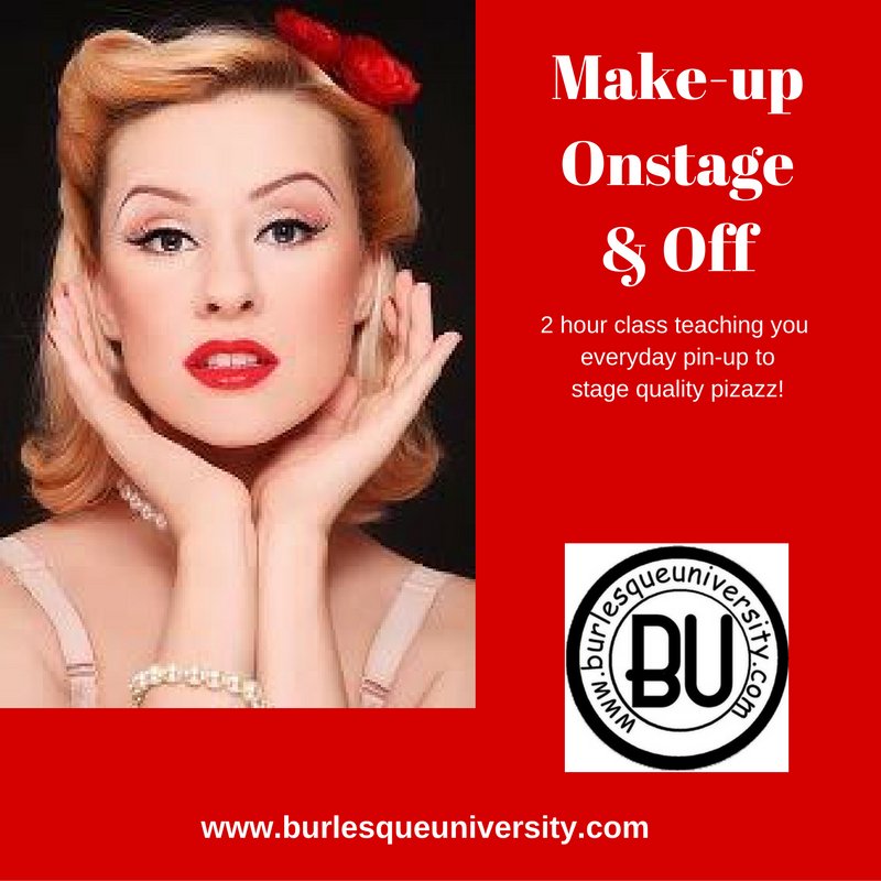 BurlesqueU's tweet image. Learn how to get that fabulous look! facebook.com/events/3576875… #burlesqueuniversity #pinupmakeup #makeup #stagemakeup #burlesquemakeup