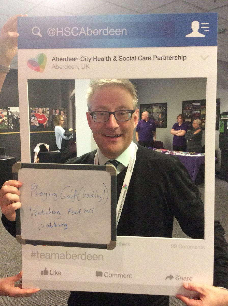 HSCAberdeen's tweet photo. It’s #selfmanagement week so we’ve been asking some of our staff how they manage their own health and well-being @hayley_buchan @Reid1Sandy @u01salf @hollielinksabdn @LisalinksABDN  #sharediscovergrow https://t.co/vLadXXEQM2