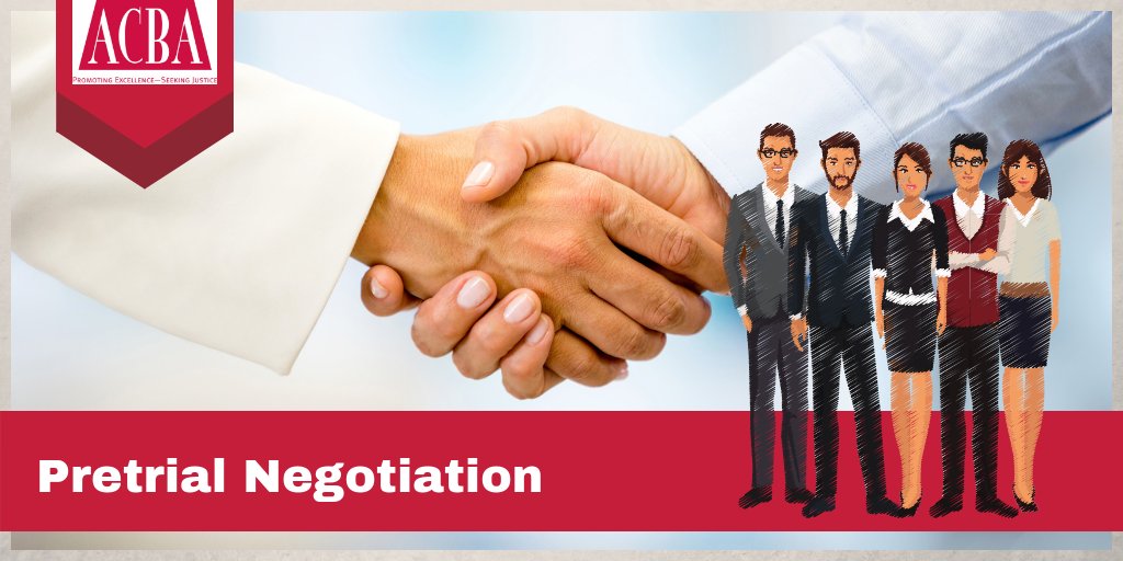 ACBAtweets's tweet image. Register today for our Strategies for Effective Pretrial Negotiation CLE on 10/30 - mailchi.mp/acbanet/pmbp9o… #freeOctober