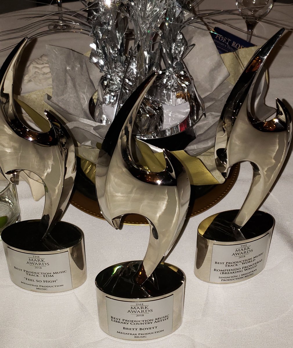 megatrax's tweet photo. Excuse us while we continue to bask in the glow of our three wins at last week's Mark Awards!

#megatraxapproved #musicsnobs #MarkAwards2018 https://t.co/gY7Or9VRyx