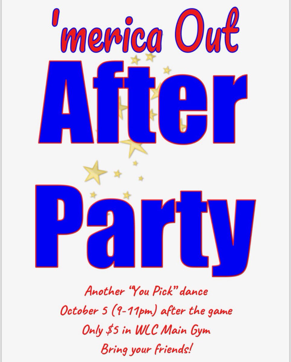 WLCMaizeCraze's tweet photo. YOU PICK DANCE this Friday after the Military Appreciation game‼️ Tickets are $5- bring your student ID🎉 https://t.co/gklEcKS3K8