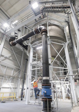 pwmag's tweet photo. The process is key in recovering valuable nutrients from the wastewater centrate to create an environmentally friendly fertilizer product. https://t.co/lQeiHDg9Y0 https://t.co/VaF3XBr2fM