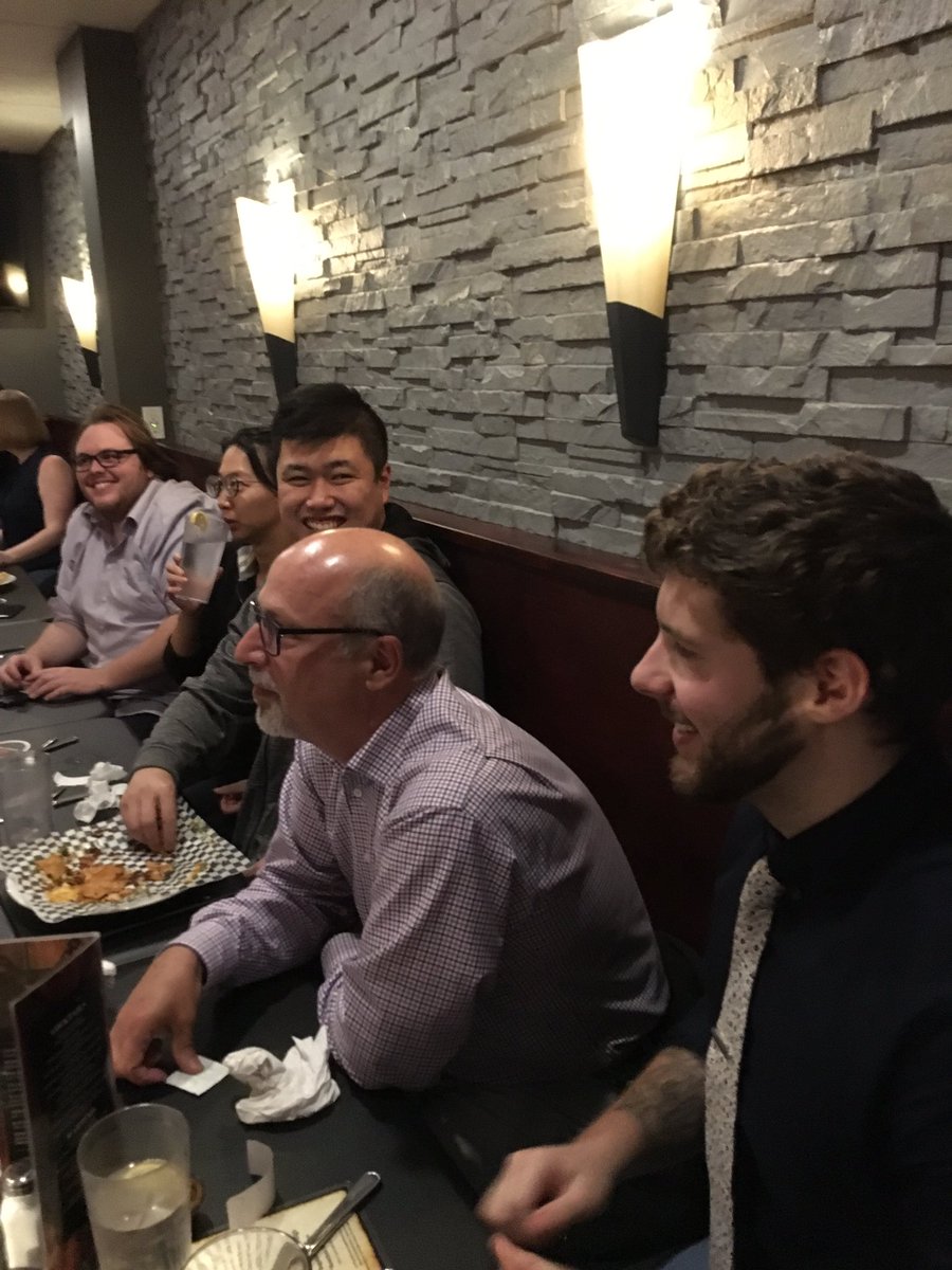 KimNWood_TD's tweet photo. Celebrating @megsb03 as she starts her new adventure with the #5200 team!  @SanaHubaishy @LeonaDonnelly2 @HSlocul45 https://t.co/41whehHKbX
