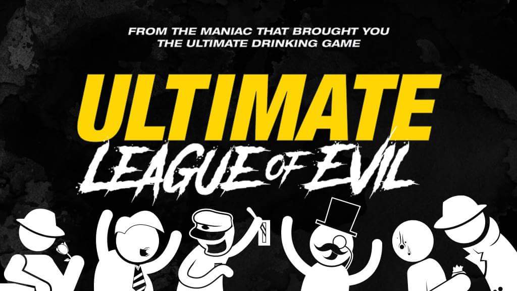UltimaDrinkGame's tweet photo. Coming soon to Kickstarter. #ultimateleagueofevil https://t.co/yNTiGjuF5q