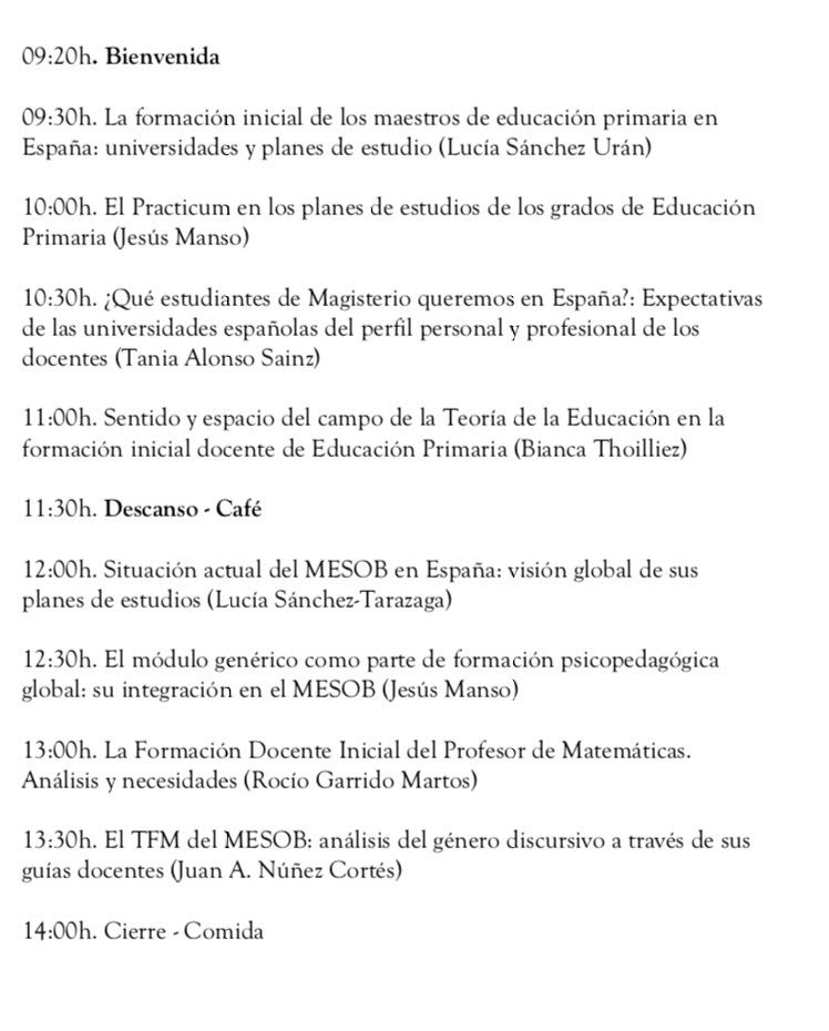 GIPES_UAM (@gipes_uam) on Twitter photo V Seminario dedicado al #ProyectoDPD “Analizando la #FormaciónInicialDocente a partir de sus planes de estudio”. Coordinado por <a href="/j_manso/">Jesús Manso</a> <a href="/FaculEDUAM/">FACULTAD DE FORMACIÓN DEL PROFESORADO Y EDUCACIÓN</a> V Seminario dedicado al #ProyectoDPD “Analizando la #FormaciónInicialDocente a partir de sus planes de estudio”. Coordinado por <a href="/j_manso/">Jesús Manso</a> <a href="/FaculEDUAM/">FACULTAD DE FORMACIÓN DEL PROFESORADO Y EDUCACIÓN</a>