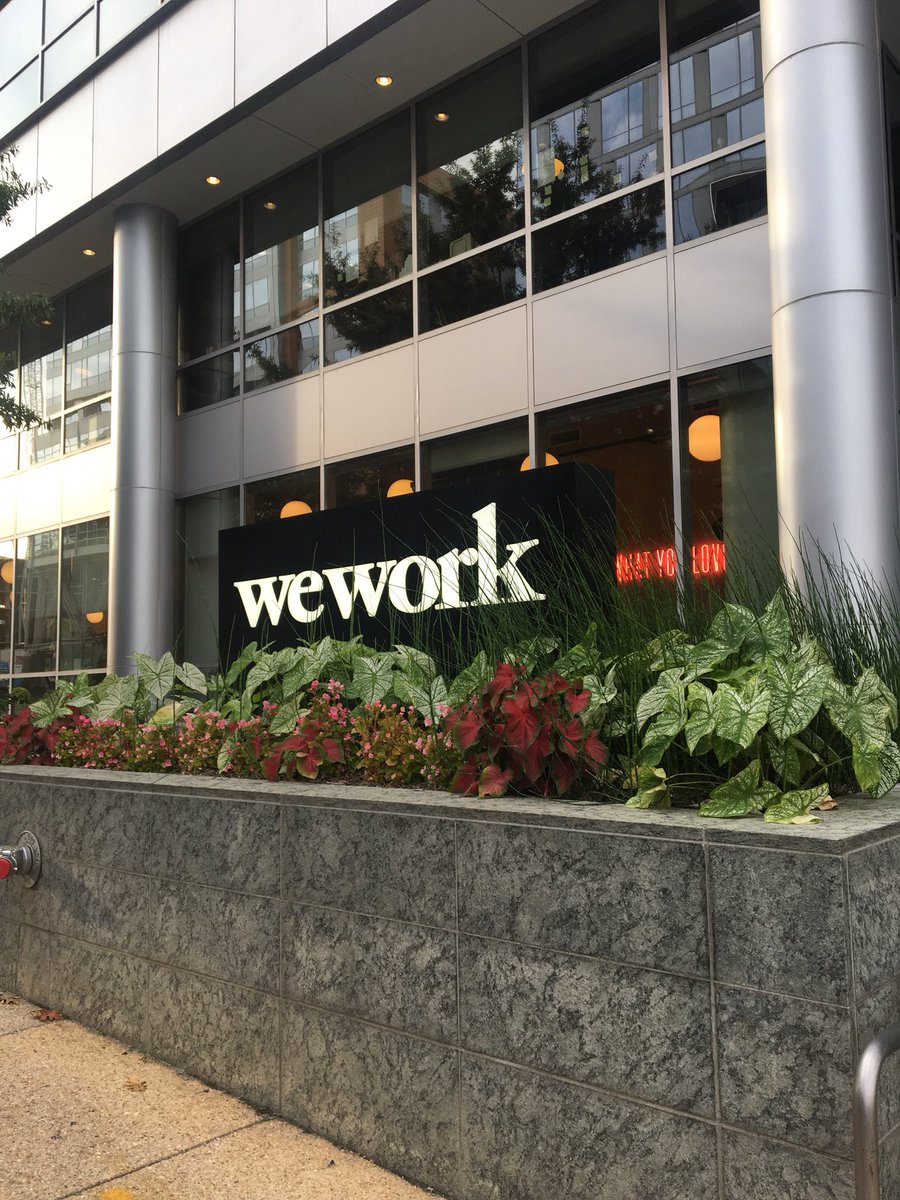 DCFemTech's tweet photo. we’re at @WeWork for our #tourdecode kickoff! shoutout to @FlatironDC, our annual sponsor, for the space! https://t.co/thDsY4YxyH