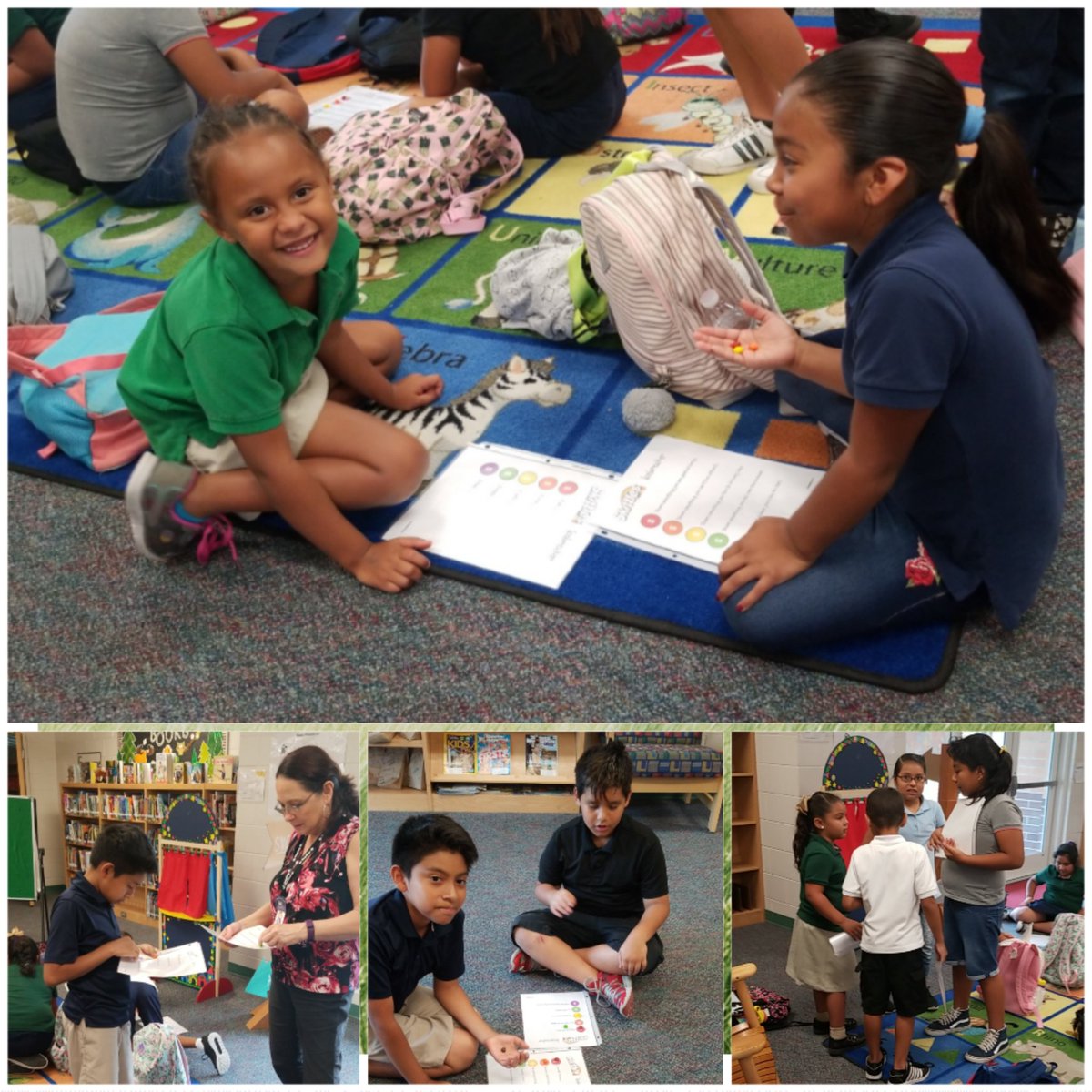 PenaNachelly's tweet photo. Awesome icebreaker activity for our first day of ESOL Tutoring at the Grove!!! 🍭👩‍🏫  #CGEeagles  @ESOL_VCS @asanchezcasella  @vfernan11 @zullyjaines https://t.co/RjhcJffGz2