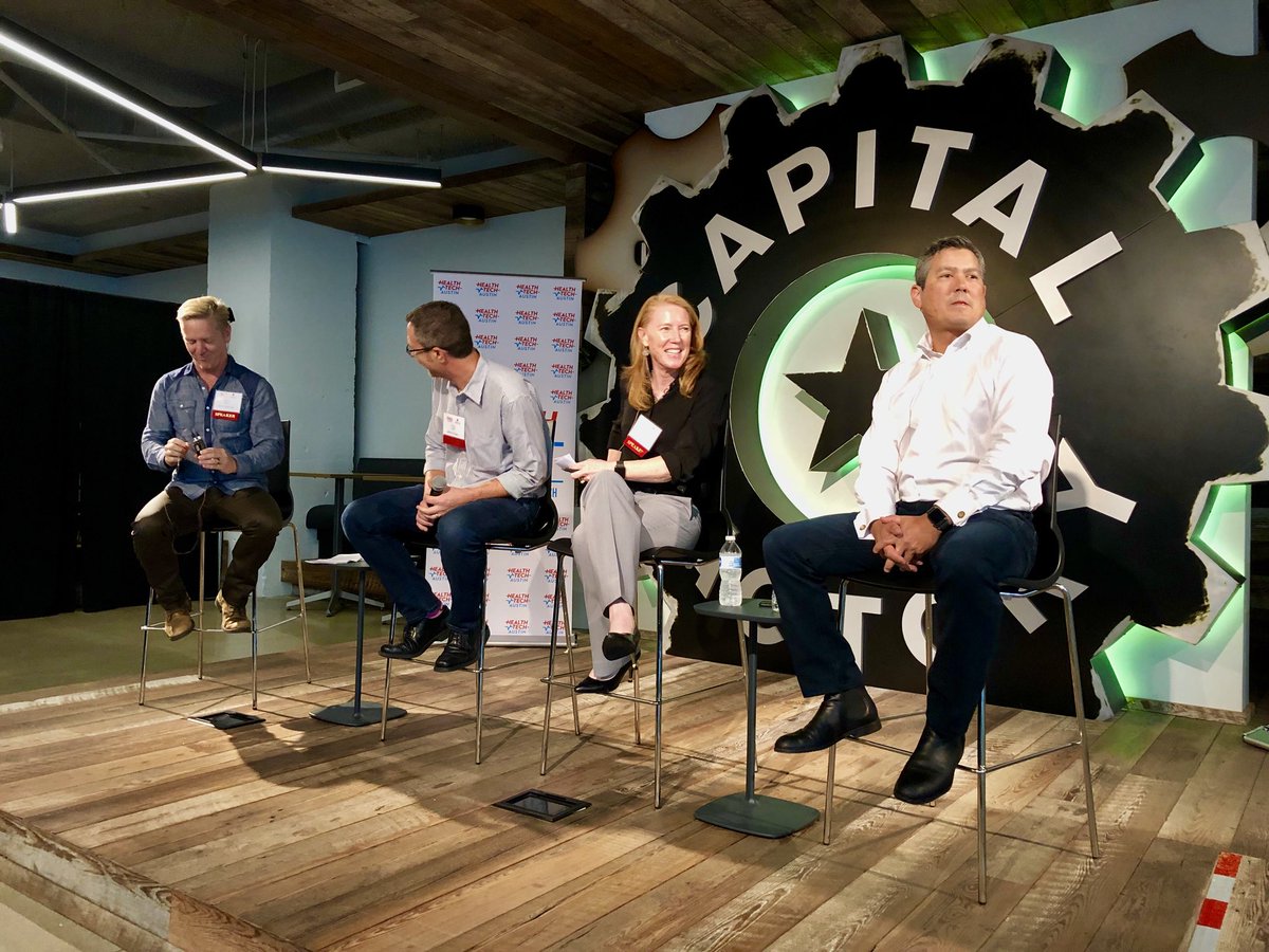Thank you <a href="/HealthTechATX/">Health Tech Austin</a> for allowing us to share our founding story and vision for consumer healthcare. #ASW18