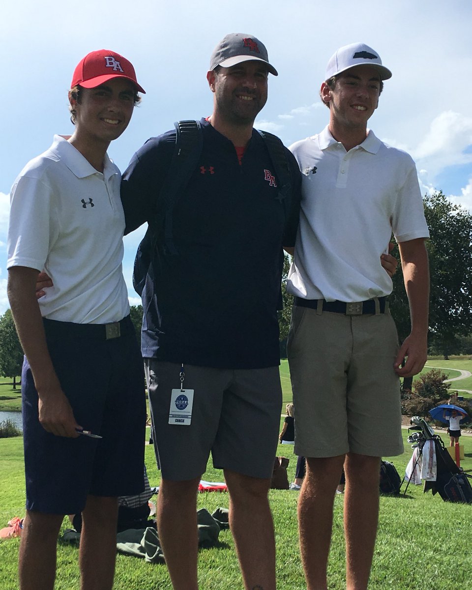 BAGolfSquad's tweet photo. Eli Gonas finishes +6 (T7) &amp; Jackson Elzinga +9 (T14) at the TSSAA State golf Championship - proud of these golfers and how they played &amp; represented BA #goeagles #fairwaysANDgreens https://t.co/xaAROgPhGG