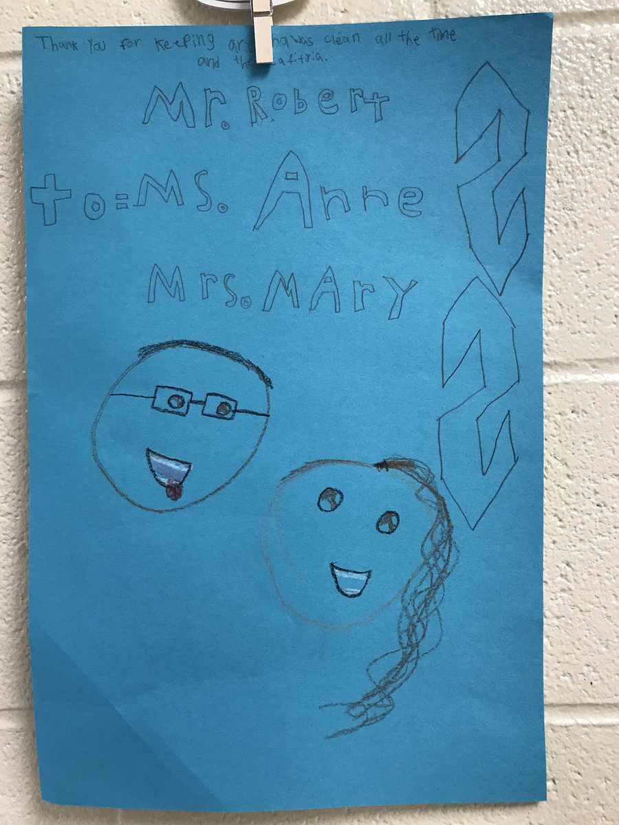 _ekinney85's tweet photo. Showing our amazing custodians some love today for all they do for us @rockyriverelem #RRESonward #RRESmovingmountains #CustodialWorkersRecognitionDay #thanksforcleaningupourmess https://t.co/A2jXei3itZ