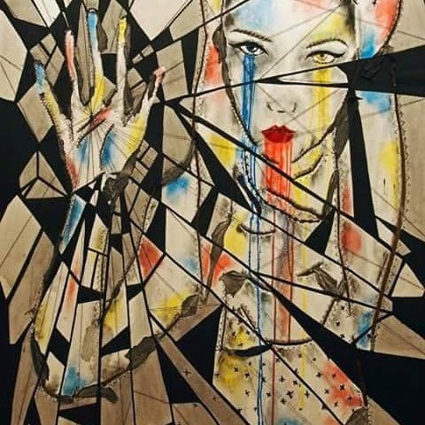 colors_john's tweet photo. The Broken Mirror Paint https://t.co/B0Gfn2EyMX