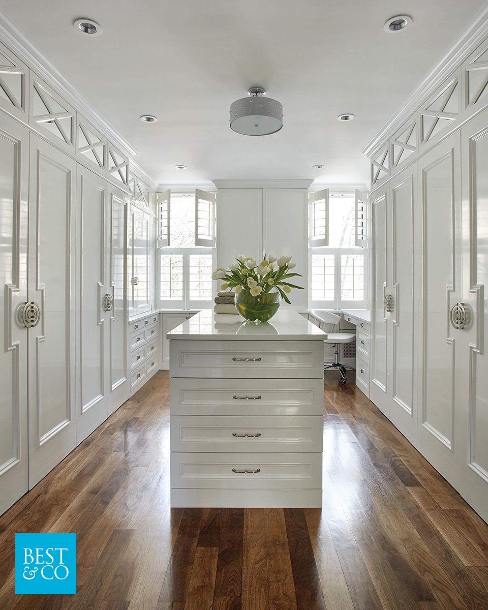 Sometimes we work on a project that is just hands down gorgeous! This custom closet is full of abundant storage and style - it just checks all the boxes.