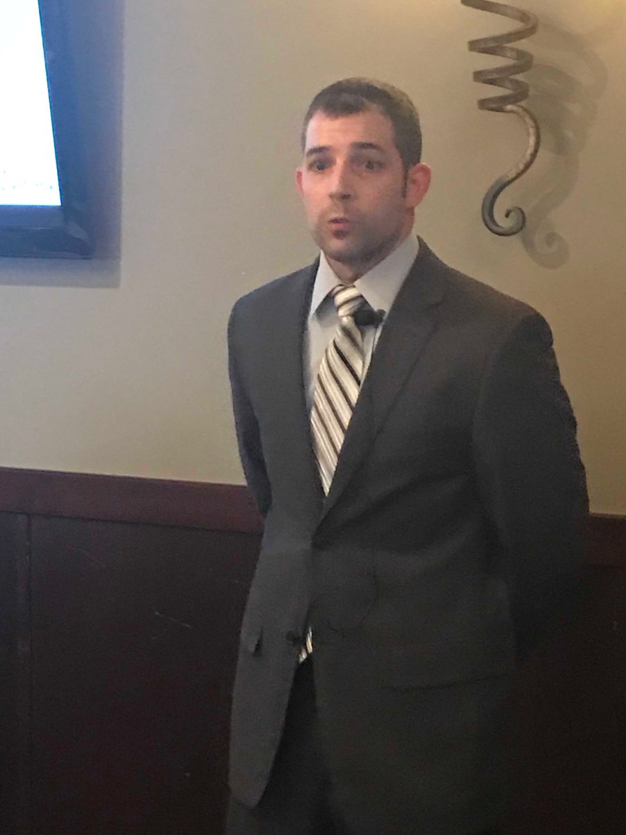 Steve Kee unveiled the 3D Agriculture Growing System. At SunDown RunDown at Papa Bear’s at Belden Village in Canton.  ⁦<a href="/SDRDorg/">SunDownGroup</a>⁩