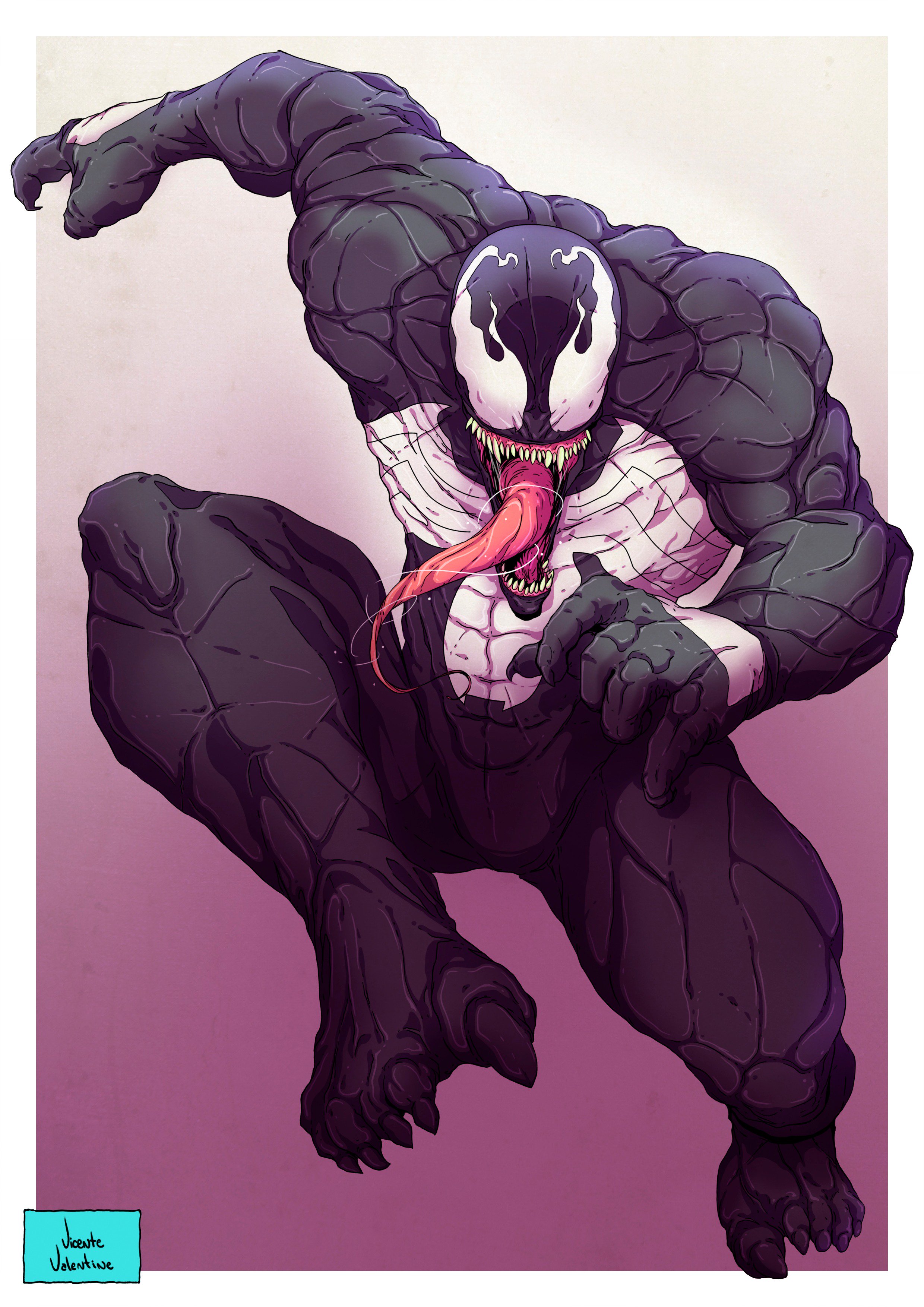 Vicente Valentine on Twitter: "Venom - Fan Art #Venom #FanArt #Spiderman #Classic #Photoshop #VicenteValentine #Marvel #MarvelComics https://t.co/LZP8SP1a2D" /