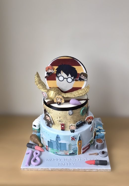 ThatsGreatCake's tweet photo. Harry Potter and more 
.
.
.
#HarryPotter #awsome #delisousfood #yum #yummycake #glutenfree #London #makeup #18th #happybirthday #sheffieldissuper #rotherhamiswonderful https://t.co/omKQsWbNAw