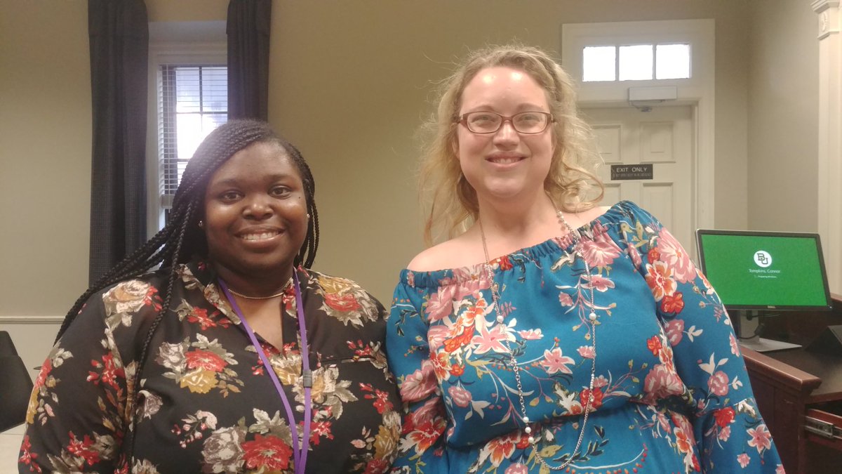 Come check out our featured speakers Sara Stanley &amp; Briotoney Porter!!! Meeting starts in 15 minutes in the Alexander classroom.