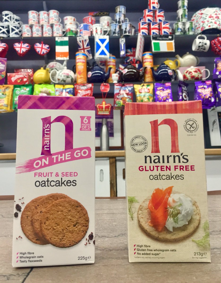 myersofkeswick's tweet photo. • GUYS! We have these new in. FRUIT & SEED, packaged in 3’s for ease - great for a packed lunch. GLUTEN-FREE for those not friends with the ole gluten! In store now 🤗🤗
.
• • 🍇 🌾
.
.
#nycfood #nyceats #glutenfree #schoolfriendly #oatcakes #nairns #packedlunch #britsinnyc https://t.co/jDh40nVNFo