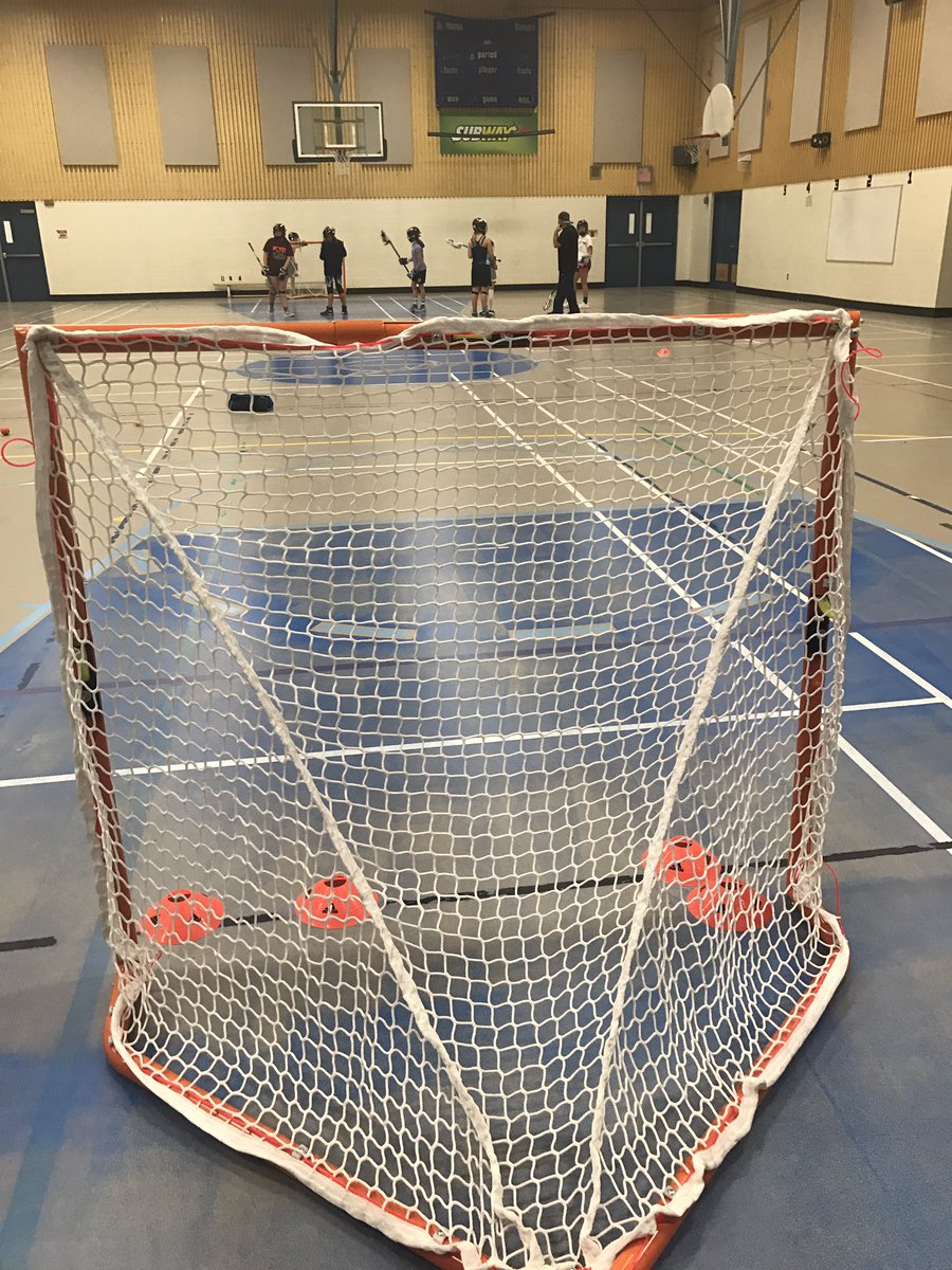 PPSunderland's tweet photo. Oh happy days new nets for winter Lax, it's the little things that bring so much joy haha, @ns_sirens @wolveslacrosse1 girls breaking them in #laxgirlsrule #gettingrepsin https://t.co/eRFEl7undw