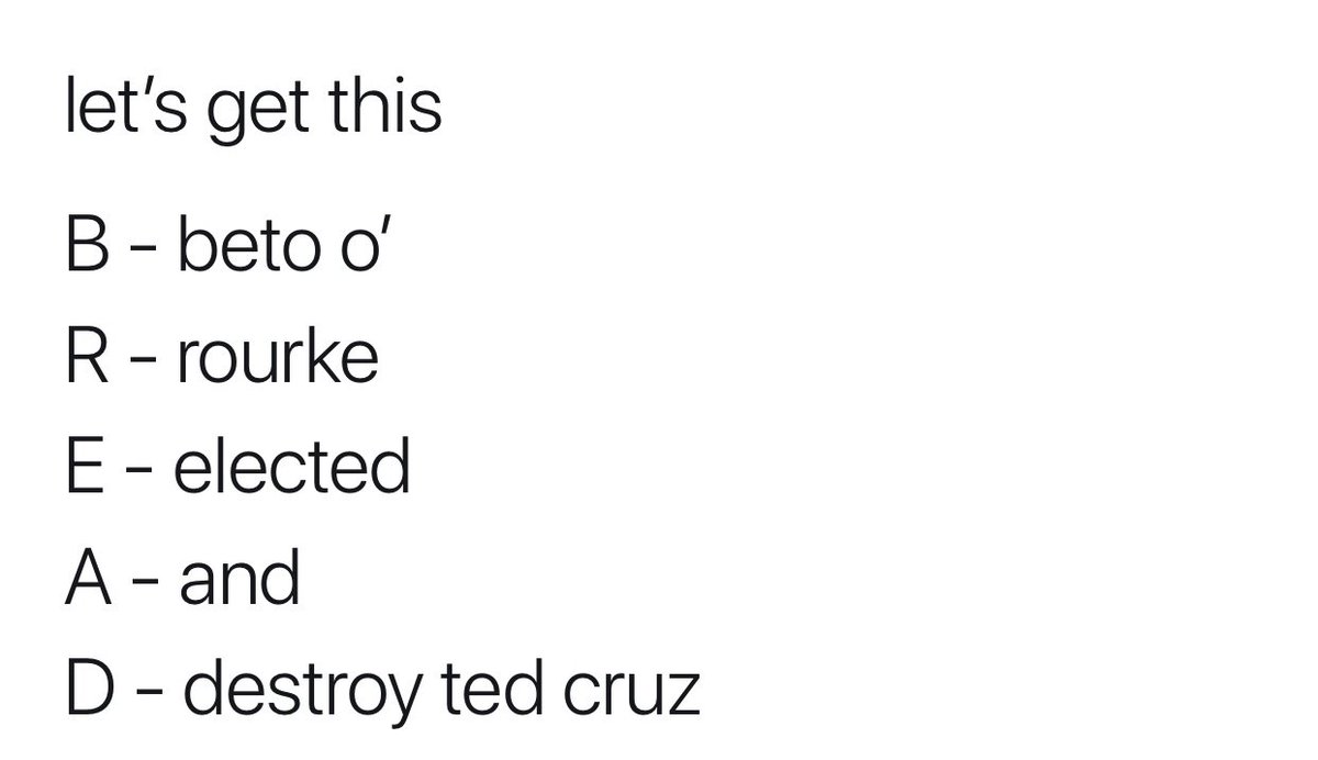 gabrielleeh23's tweet photo. 20 DAYS UNTIL EARLY VOTING

let's get this BREAD. (don't block me) https://t.co/DG2yEdWl2o