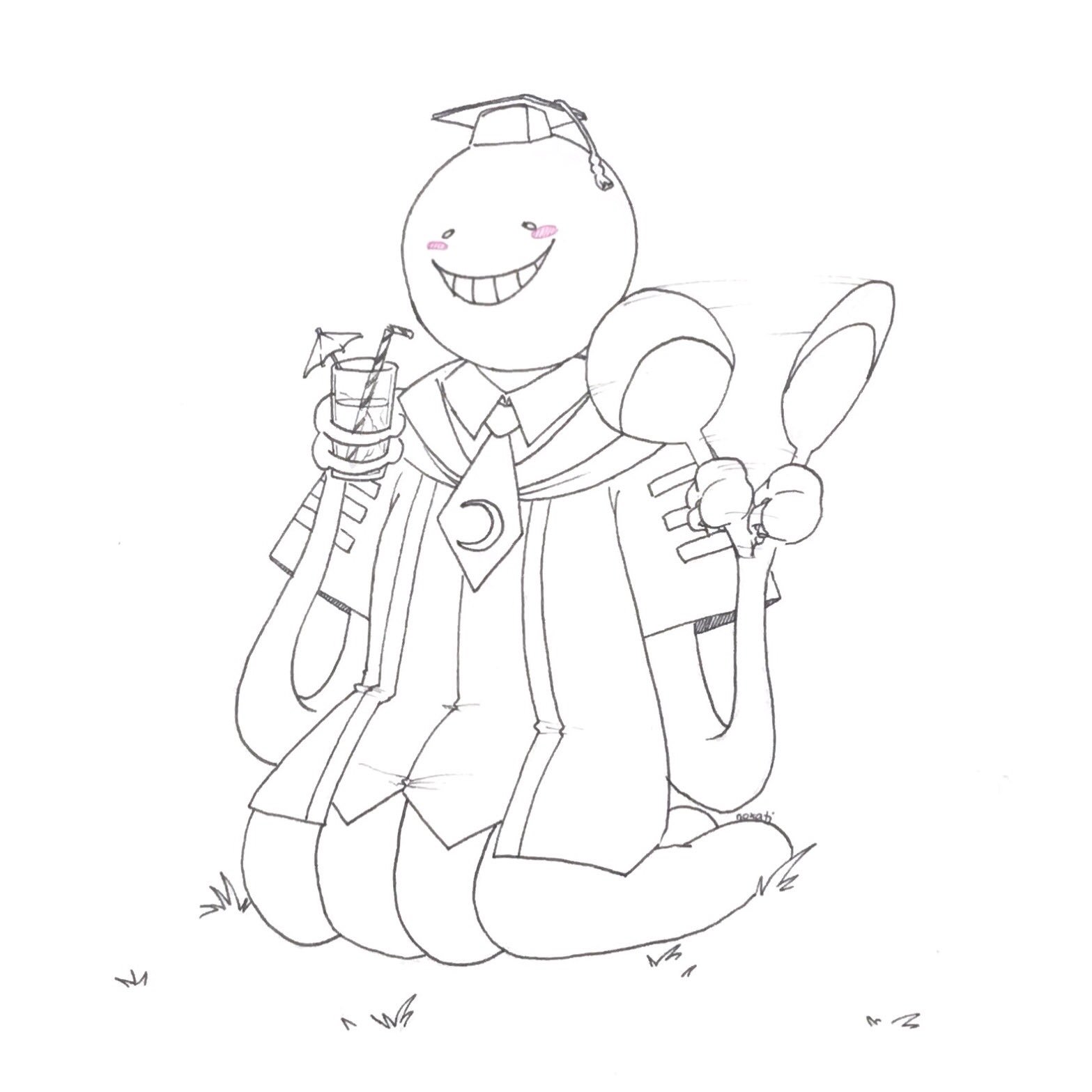 76 Assassination Classroom Coloring Pages  Best Free