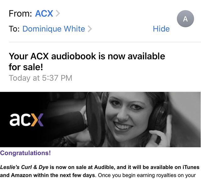 *Twirls* Look who's available on Audible now! Hint: IT ME! Link is already up in my bio and if you'd like a code to listen free, hit that Audiobookboom link in my bio! ift.tt/2OywlPI