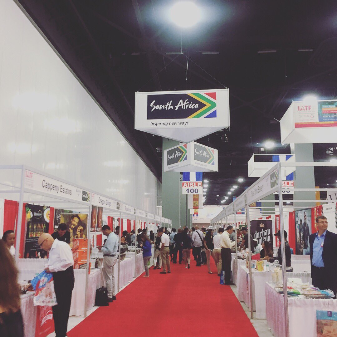 YaMamaGemmer's tweet photo. The end of a great trade show in Miami. South African companies represented SA very well👌🏾 https://t.co/7Sl7FqYiRR