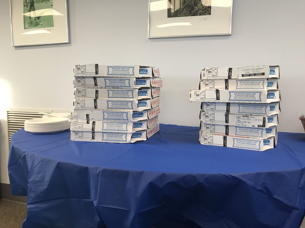 mlstaunch's tweet photo. At the networking session, smelling the unopened pizza and ready to meet some Journalism professionals #NewsEngagementDay #mpj2018 https://t.co/vMjwgnf7xd